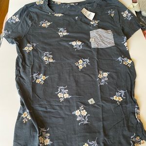 LOFT: Flower T-Shirt